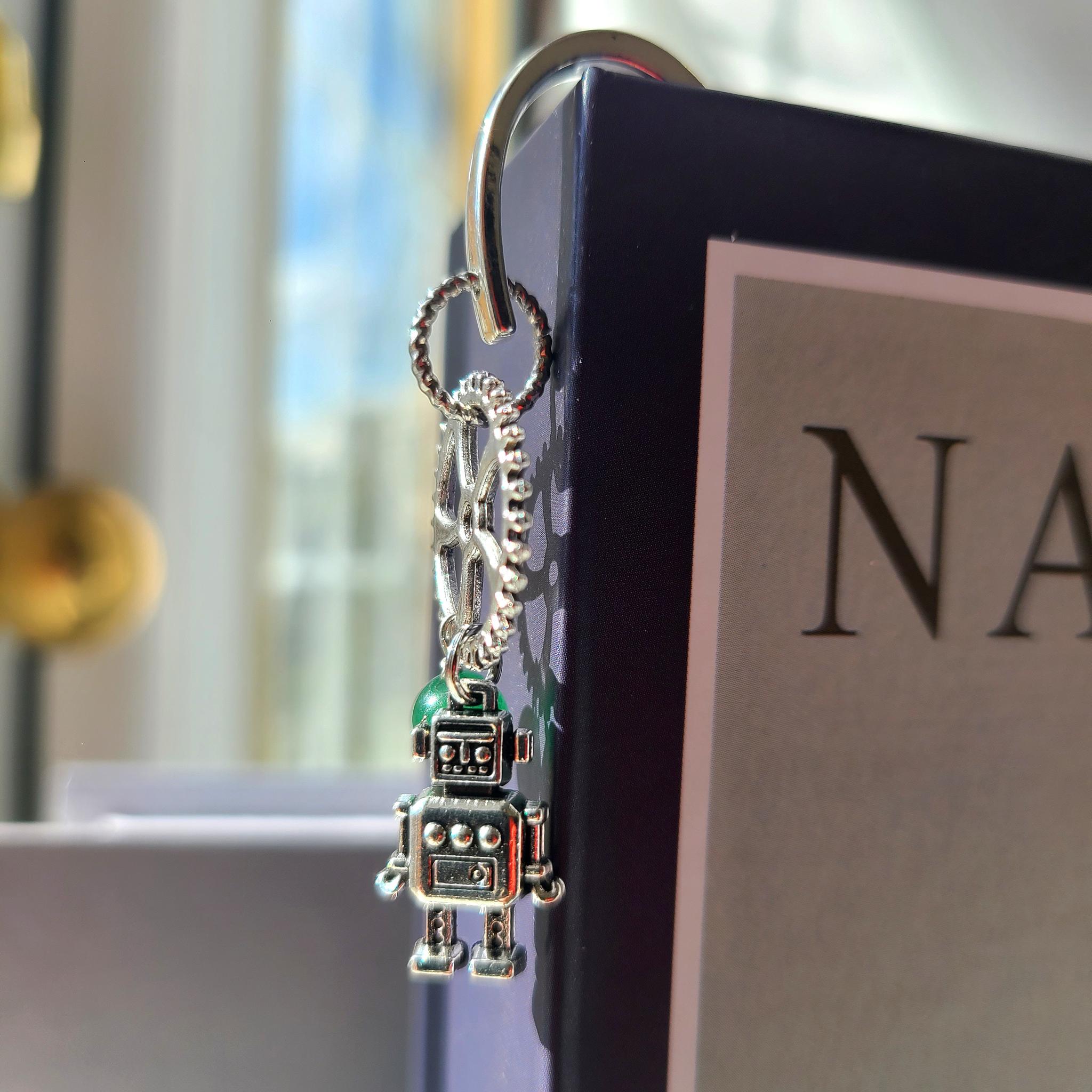 【ロボット博士のしおり】 ブックマーカー（絵本・図書館・工作・工学・プログラミング等が好きな方へ） 《ギフト配送対応》